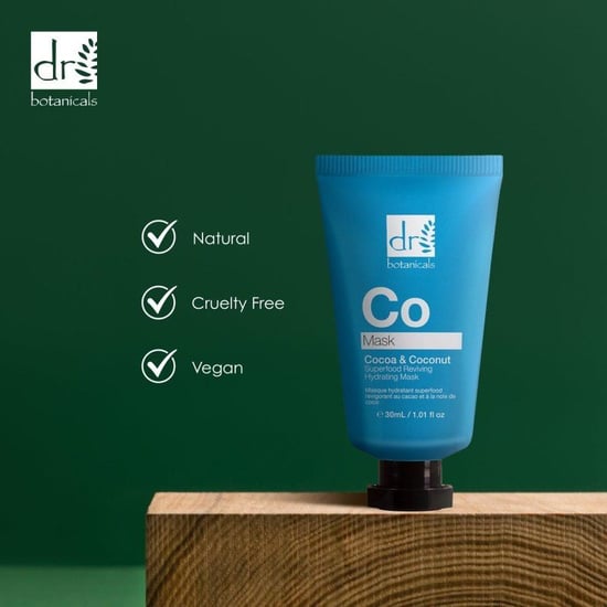Dr. Botanicals Mascarilla hidratante revitalizante antiedad de cacao y coco con superalimentos, 30 ml. - Image 3