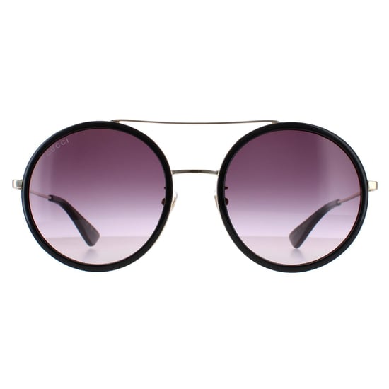 Gafas de sol Gucci GG0061S 001 Negro Oro Gris Gradiente - Image 1