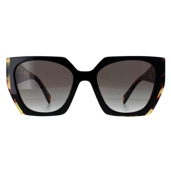 Gafas de sol Prada PR15WS 3890A7 en degradado negro y gris claro tortoise medio - Image 1