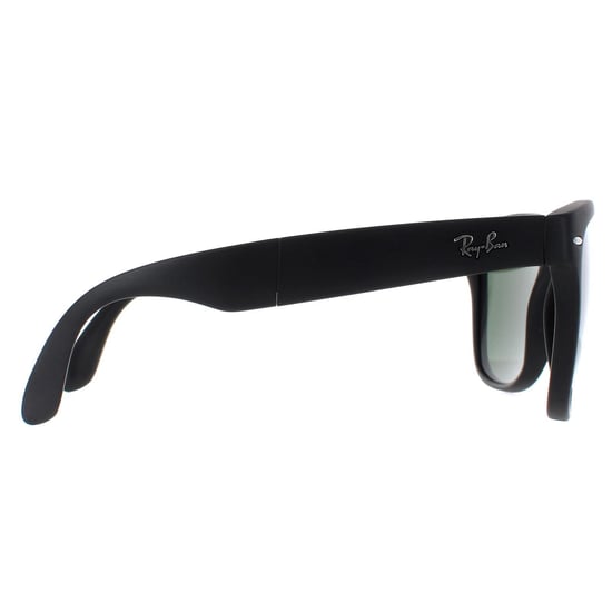 Ray-Ban Gafas de Sol Plegables Wayfarer 4105 Negro Mate Verde 601S 54mm - Image 4