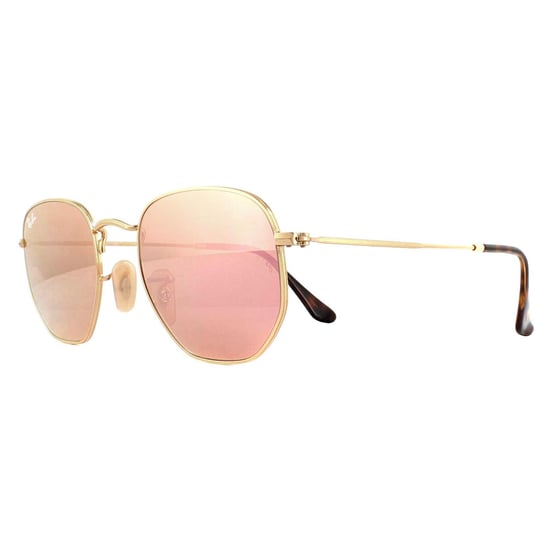 Gafas de sol Ray-Ban Hexagonal 3548N 001/Z2 Gold Copper Flash Mirror - Image 2