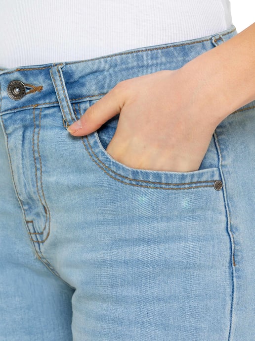 Enzo | Pantalones cortos vaqueros largos para mujer - Image 5