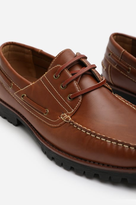 Wheres That From Mens 'Isaac' Chunky Boat Shoes - Image 5