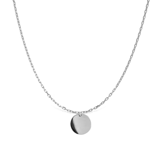 Cadena Luxenter mi sol de plata de ley 925 con acabado en baño de rodio - Image 1