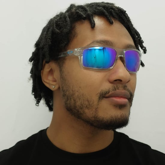 Gafas de sol Oakley Sylas OO9448-04 Polished Clear Prizm Sapphire - Image 6