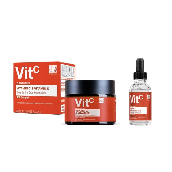 Dr. Botanicals Kit dúo de crema hidratante y sérum facial antiedad con vitamina C - Image 4