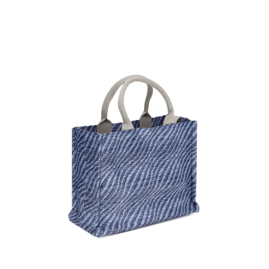 Bolso de hombro de tela azul Marni - Image 3