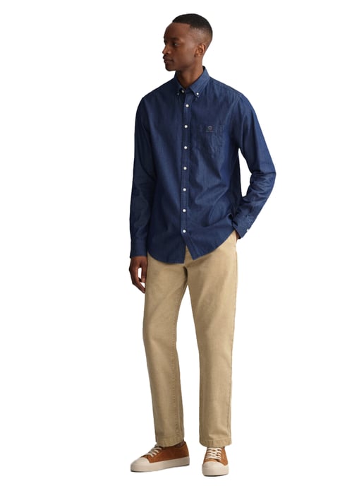 Enzo | Camisa de mezclilla de corte regular para hombre - Image 5