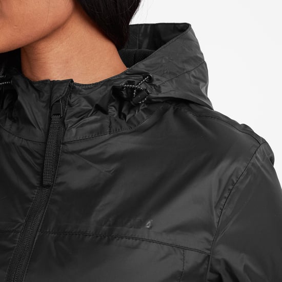 Craven Women's Waterproof Packaway Jacket Black - Image 4