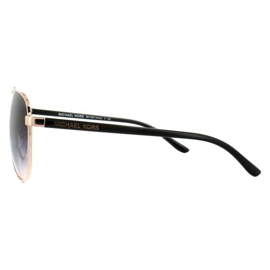 Gafas de sol Michael Kors Aviator Womens Rose Gold Brown Gradient - Image 3