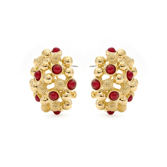 Pendientes Luxenter Xiglor acabados en oro amarillo 18k - Image 3