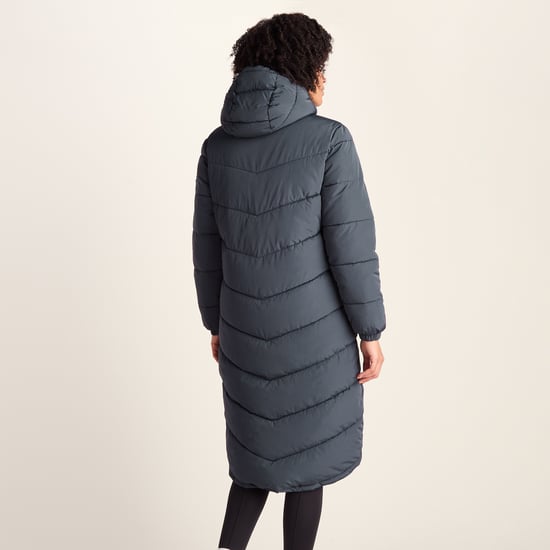 Raleigh Womens Jacket Washed Blue - Image 2