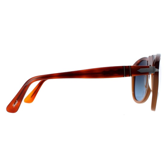 Persol Gafas de Sol 0649 1025S3 Resina E Venta Marrón Azul Polarizado 54mm - Image 4