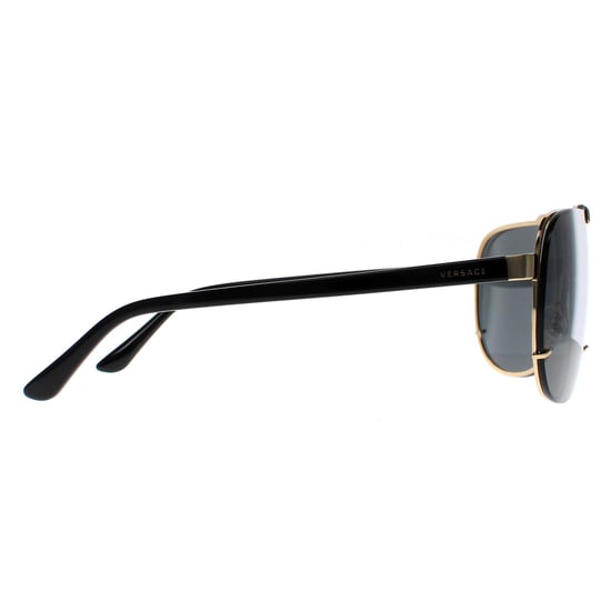 Gafas de sol Versace 2140 100287 Gris Dorado - Image 4