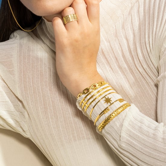 Pulsera Luxenter de Onix acabada en oro amarillo de 18K- Nepai - Image 4