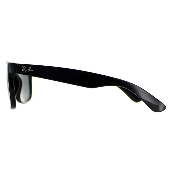 Gafas de sol Ray-Ban Justin 4165 601/71 Negro brillante Verde - Image 3