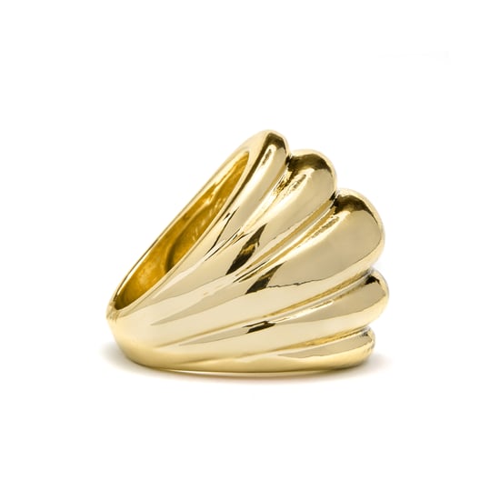Anillo Luxenter Abalt acabado en oro amarillo 18k - Image 3
