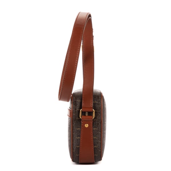 Yves Saint Laurent Cassandre Camera  en  Brown Lienzo recubierto - Image 3