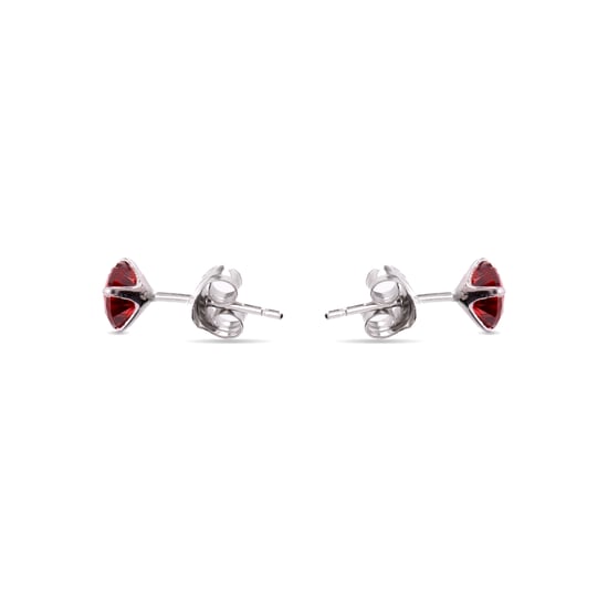 Pendientes Luxenter, yedia de plata de ley 925 y cuarzo hidrotermal naranja acabado baño rodio - Image 3