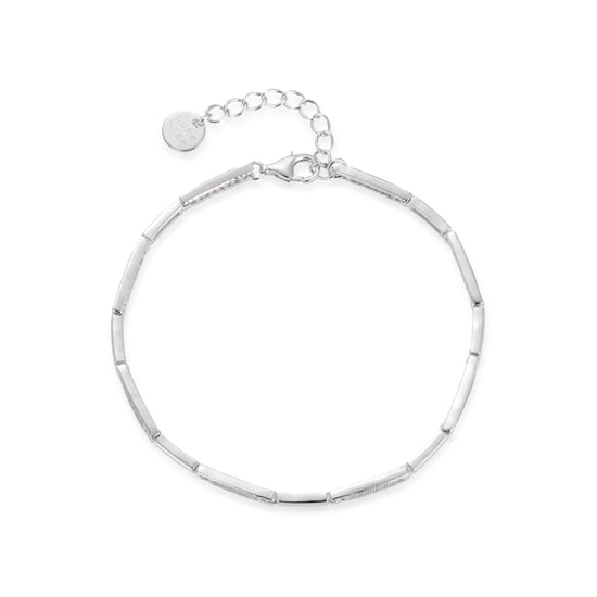 Pulsera Luxenter, kinusi de plata de ley 925 y circonita brillante acabado baño rodio - Image 3