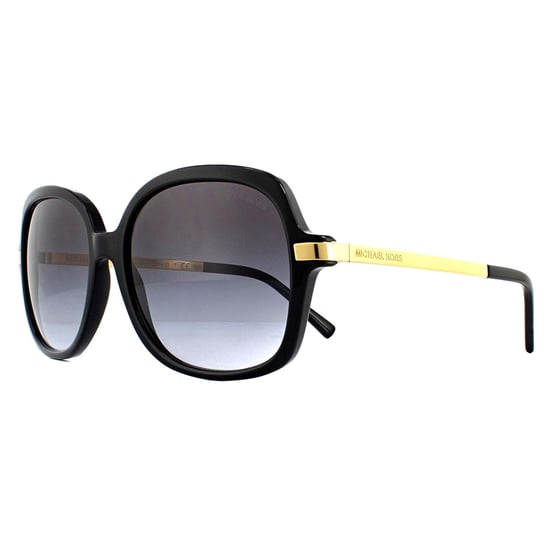 Gafas de sol Michael Kors Square de mujer en degradado negro oro gris claro - Image 2