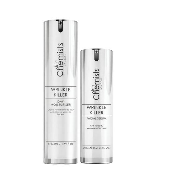 skinChemists Dúo antiarrugas: sérum facial y crema hidratante de día. - Image 1