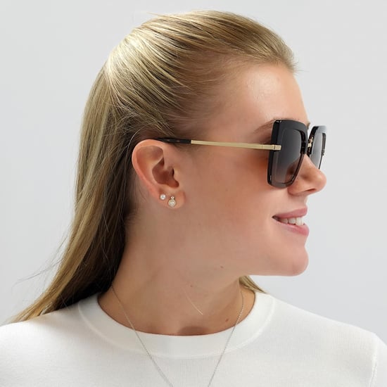 Gafas de sol Dolce & Gabbana DG4373 325613 Top Havana On Transparent Marrón Gradiente - Image 5