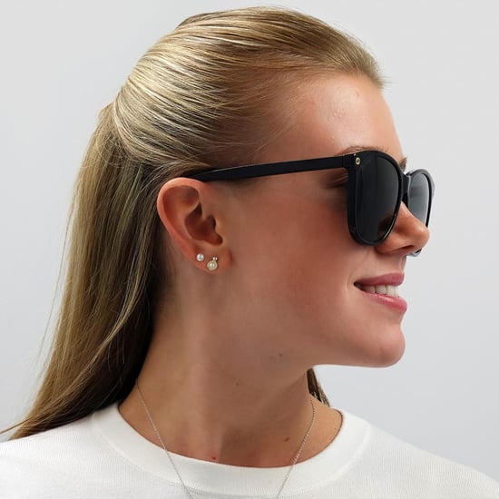 Gafas de sol redondas para mujer negras y grises de Gucci - Image 5