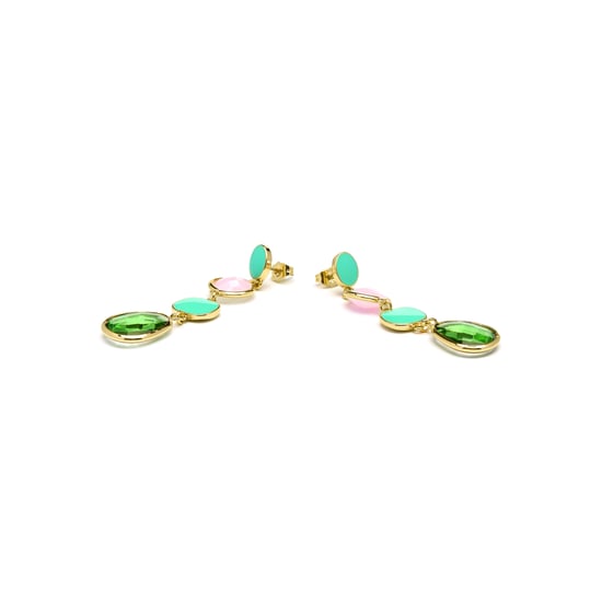 Pendientes Luxenter Sitin acabados en oro amarillo 18k - Image 6