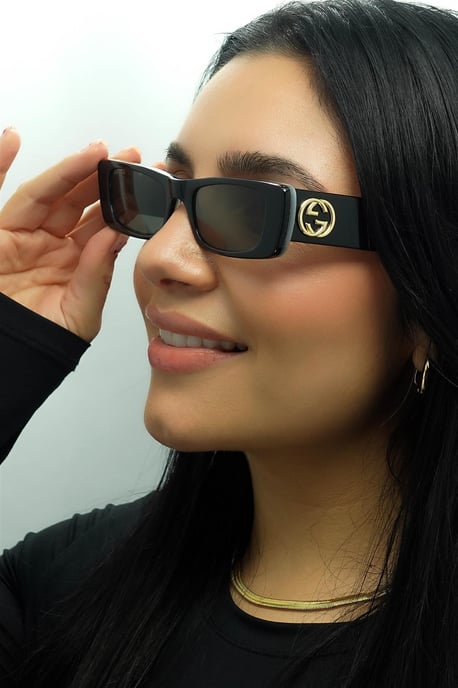 Gafas de sol Gucci GG0516S 001 Negro gris - Image 4
