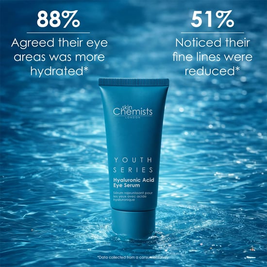 skinChemists Sérum contorno de ojos antiedad con ácido hialurónico al 1,5%, 15 ml. - Image 2