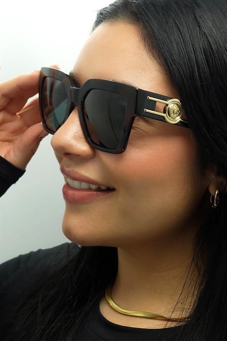 Gafas de sol Versace VE4458 542987 dark havana dark grey - Image 6