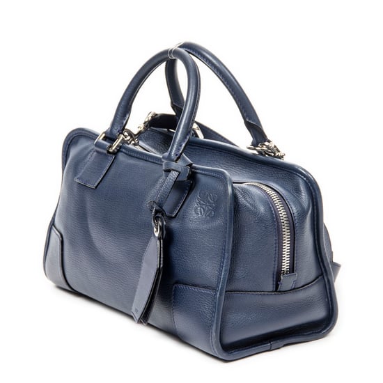 Loewe Amazona 28 en Blue Cuero de ternero - Image 2