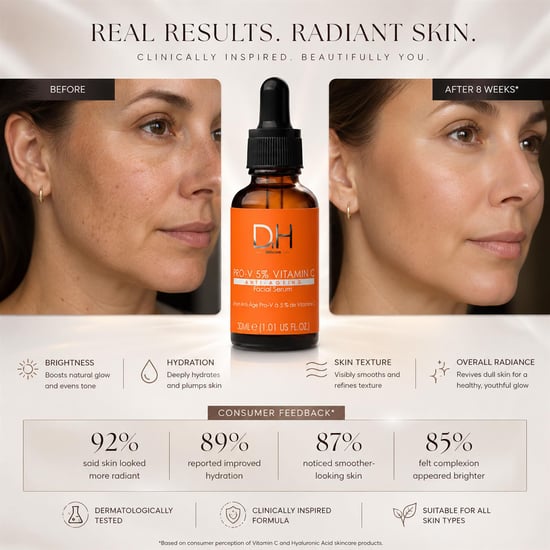 Dr H Sérum facial antiedad Pro-V con 5 % de vitamina C, 30 ml. - Image 2