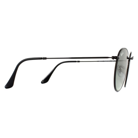 Ray-Ban Gafas de Sol Redondas Lentes Planas 3447n 002/71 Negro Gris Gradiente 50mm - Image 4