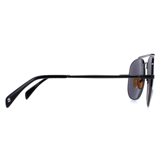 Gafas de sol David Beckham DB7004/S V81 M9 polarizadas gris rutenio oscuro - Image 4