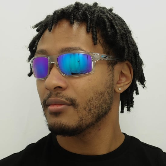 Gafas de sol Oakley Sylas OO9448-04 Polished Clear Prizm Sapphire - Image 5