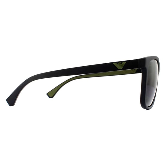 Emporio Armani Gafas de Sol EA4129 504287 Negro Mate Gris Gradiente - Image 4