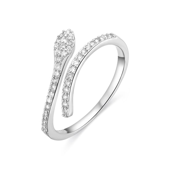 Anillo Luxenter de Circonita Brillante acabado en rodio - Nudoa - Image 1
