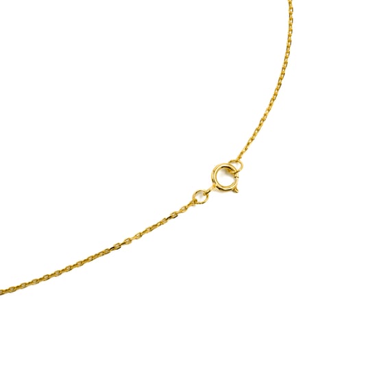 Collar Luxenter, alphabet de plata de ley 925 y circonita multicolor con acabado en baño de oro amarillo de 18 quilates - Image 6