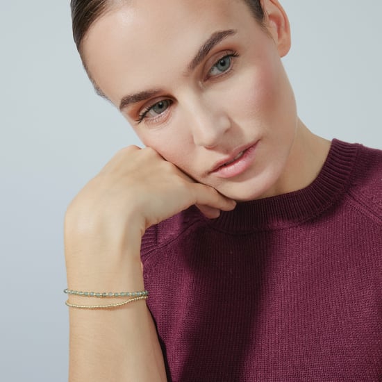 Pulsera Luxenter Zira acabada en oro amarilo 18k - Image 2