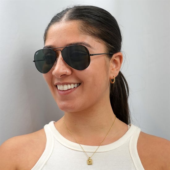 Ray-Ban Gafas de Sol Aviator Metal II RB3689 914831 Negro Verde - Image 6