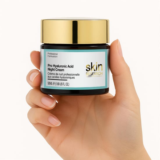 Skin Research Crema de noche antiedad con ácido hialurónico avanzado Pro 50 ml - Image 3