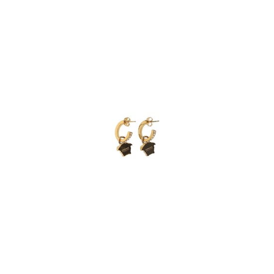 Pendientes con Encanto de Medusa en Tono Dorado - Image 2