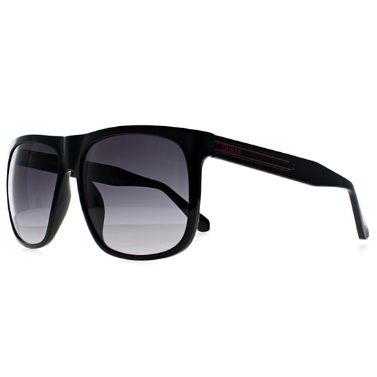 Guess Cuadrado Hombre Brillante Negro Gris Gradiente GF5072 - Image 2