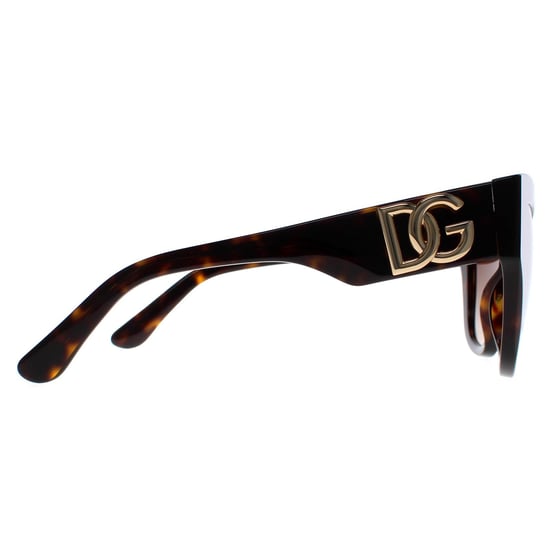 Gafas de sol Dolce & Gabbana DG4404 502/13 havana marrón degradado - Image 4