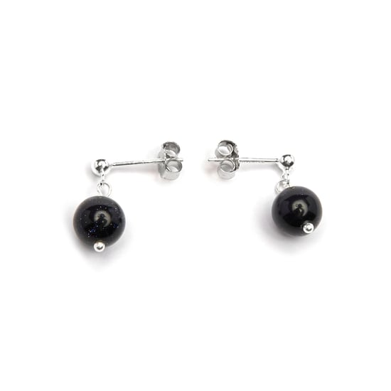 Pendientes Luxenter, coleki de aleación de metal y onix acabado baño rodio - Image 3
