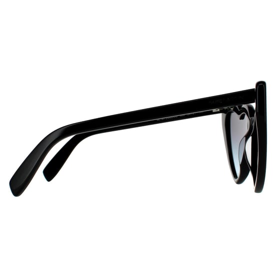 Gafas de sol Cat Eye para mujer en negro y azul degradado de Saint Laurent - Image 4