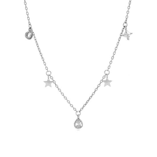 Collar Luxenter de Plata de Ley 925 con Circonita Brillante acabado en rodio - Estrella - Image 1