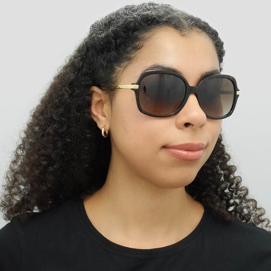 Gafas de sol Michael Kors Square de mujer en degradado marrón dorado y carey oscuro - Image 5